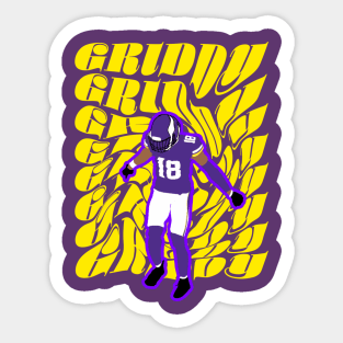 Justin Jefferson Sticker